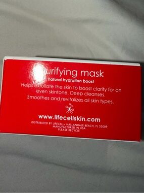 Lifecell Purifying Mask – Nourishing Exfoliating Treatment